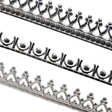 Gallery Bezel Wire 925 Sterling Silver Strip (9 variations)
