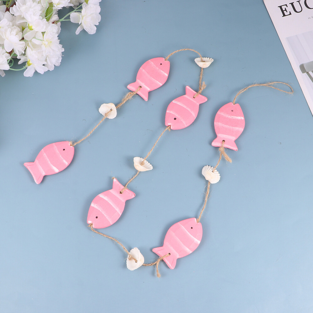 Wedding Decoration House Ornaments Wooden Decorative Fish Shell eBay