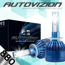 AUTOVIZION LED HID Foglight Conversion kit 893 6000K for 1992-1997 Ford Aerostar