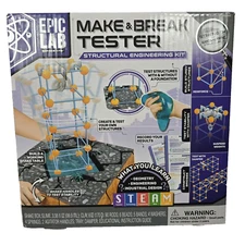 ARTSKILLS Epic Lab Make & Break Tester STEM Structural Engineering Kit New