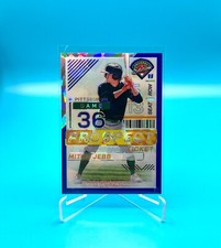 2024 Panini Prospect Ticket🔥Mitch Jebb🔥Blue Cracked Ice Prizm! 🤩 186/299 #89