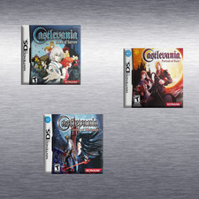 Castlevania DoS, OoE, PoR Video Game Box Art *DS* High Quality Magnet / Set