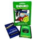 Enduro Atari 2600 w/ Box & Activision Catalog Vintage 1980s Classic Retro Gaming