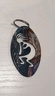 Vintage Kokopelli Keychain/Keyring Southwestern Tribal Music Maker Flute Player — photo 1