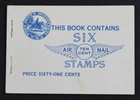 CKStamps: US Stamps Collection Scott#BKC1 Booklet Mint NH OG 2 Panes of 3