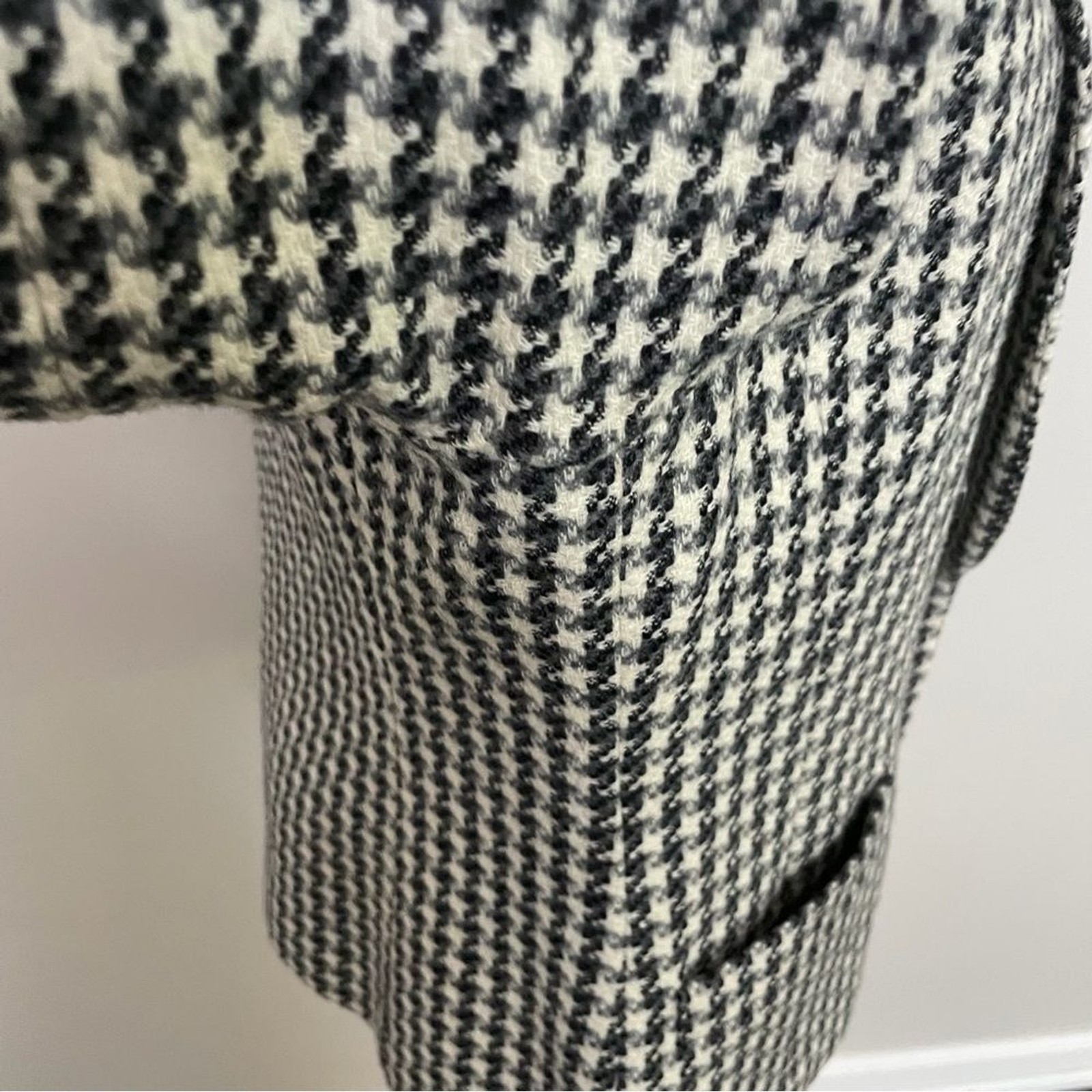 Pendleton Blazer Jacket Wool Houndtooth Double Br… - image 10