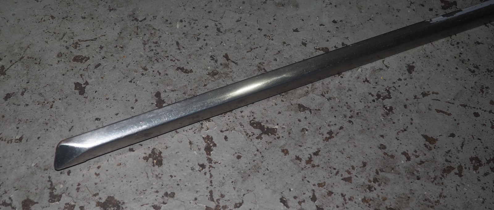1965-1974 Rolls Royce Silver Shadow SWB Right Side SIll Chrome Trim Strip OEM