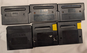 Sega Genesis 1601 Console w Controllers 10 Games TESTED