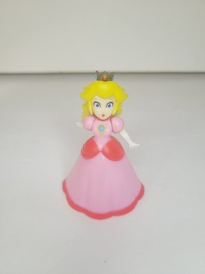 WORLD OF NINTENDO SUPER MARIO  PRINCESS PEACH 2.5 IN. JAKKS PACIFIC  LOOSE