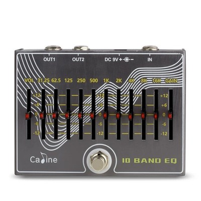 CP-81 10 Band EQ Effekpedal für Gitarre mit Volume/Gain Verson 3.0