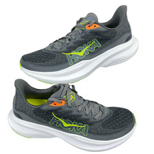 Hoka One One Men's Mach 6 Running Sneaker Shoes Size 10 D Gravel Gray Green