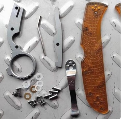1 Satz Griffschalen für Benchmade 4300 Spyderco C10/12 Messer 