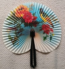 Beautiful Vintage Hand Held Folding Fan