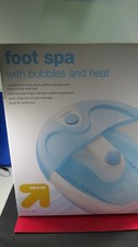Foot Spa Bath Massager Heat Soaker Massage Bubble Roller Deep Soak NEW IN BOX