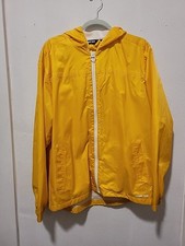Giacca a vento Lands End gialla full zip taglia media