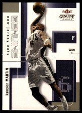 Kenyon Martin 2003-04 Fleer Genuine Insider #98 Nets NBA READ FREE SHIPPING