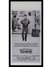 locandina TAXI DRIVER robert de niro martin scorsese jodie foster brooks B77