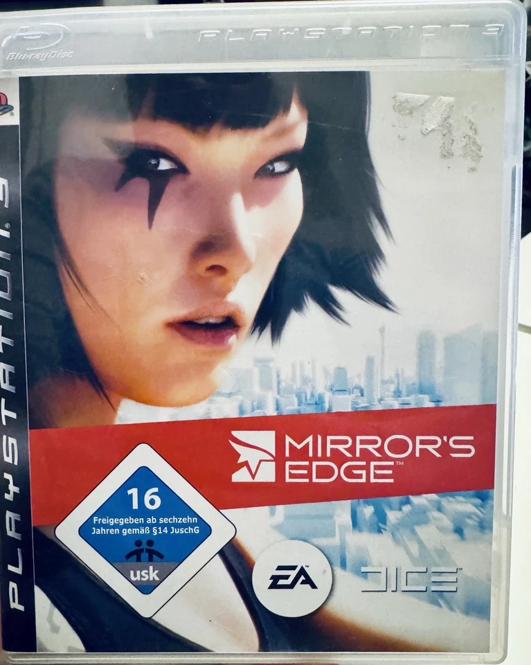 Playstation Sony PS3 Spiel Mirror's Edge Game Action Parkour-Adventure USK 16