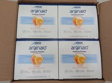 Nestle Arginaid Arginine Powder Organge 56 total packets