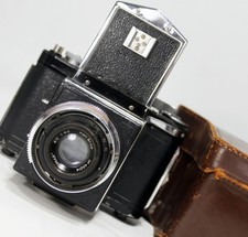 RARE AGI Medium Format 6x6 Camera HALL BROS UNIMAR Lens 1950s Early Agiflex type