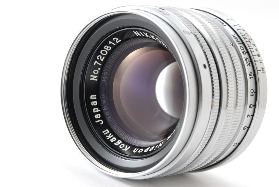 【N MINT+++】Nikon H C 5cm 50mm f/2 L39 LTM Leica L Screw Mount Lens - Image 3 of 4