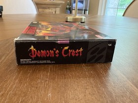 Demon's Crest SNES (Super Nintendo Entertainment System, 1994) AUTHENTIC! Tested