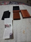 Palm West Leather Wallet Money Clip with RFID  Protection Brown 2 wallets  — photo 4