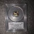 20019-W PR69 dcam $5 gold eagle Regan Legacy series