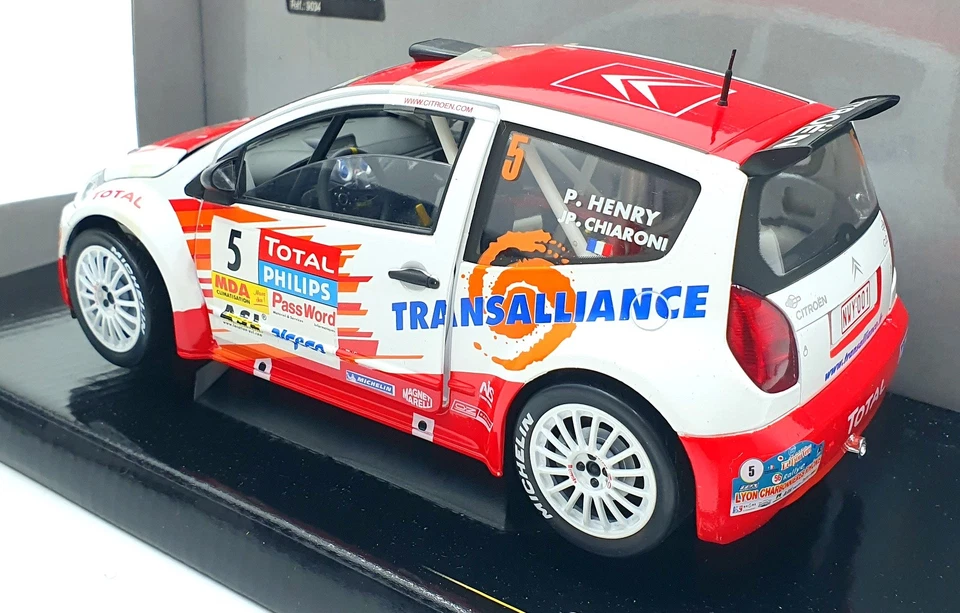 Solido 1/18 Scale Diecast 9034 - Citroen C2 Super 1600 #5 2004 Rally - Image 2 of 4
