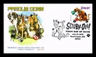 US COVER SCOOBY DOO FAMOUS DOGS FIRST DAY ISSUE PANDA CACHET