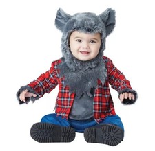 NEW Spirit Halloween Wittle Werewolf Infant Costume Size 6-12 Months