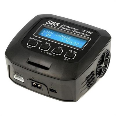 SkyRC S65 AC Ladegerät LiPo 2-4s 6A 65W Entladen 2A 10W / SK100152
