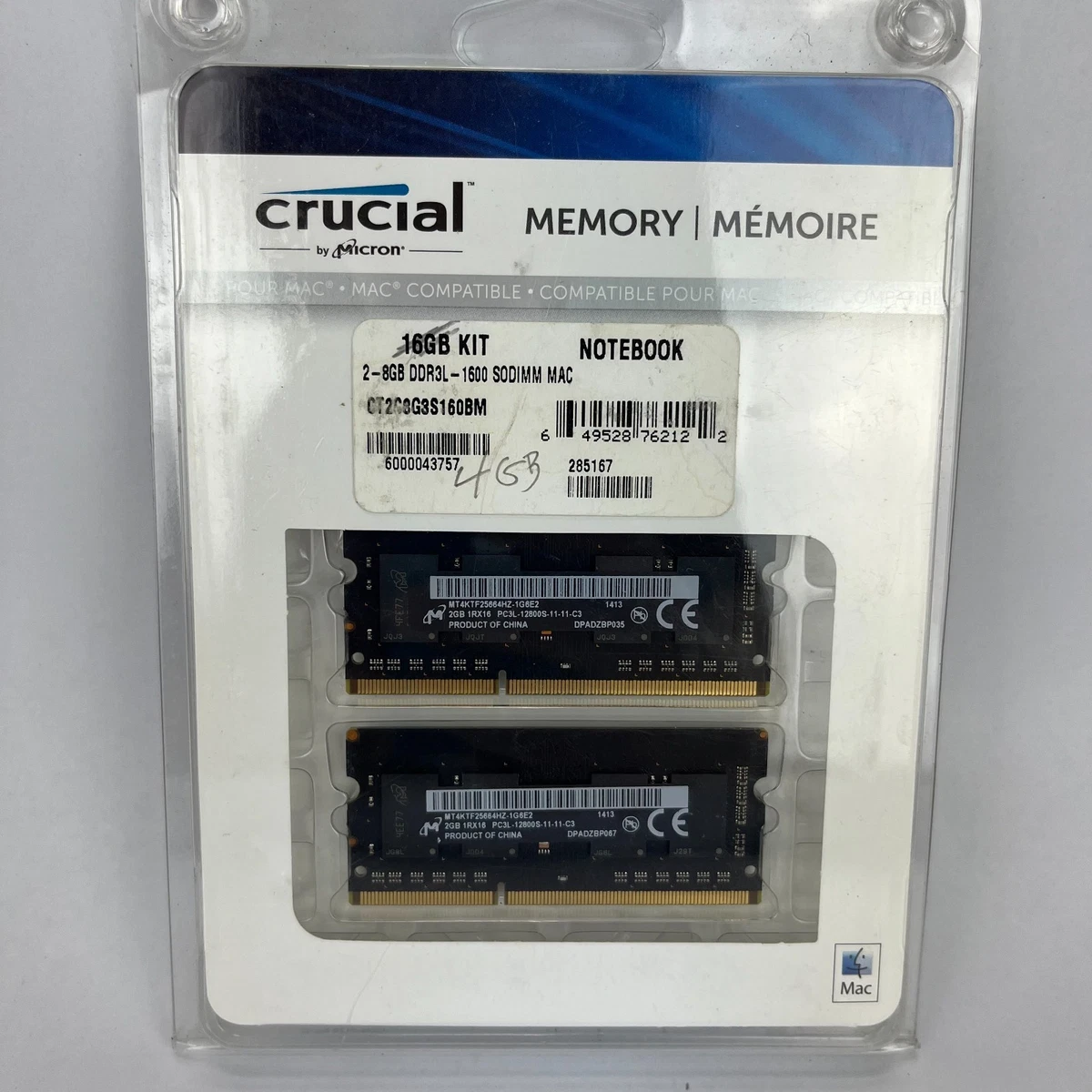 B5 Micron PC4 8GB×2枚　16GB BIOSチェック✅済み 8GB 2 Module Computer RAM for sale | eBay
