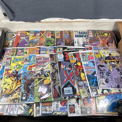 Large Lot of 68 Comics - Marvel DC X-Men Teen Titans 