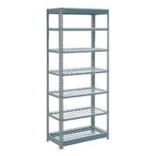 Global Industrial Heavy Duty Shelving 36"W x 12"D x 84"H With 7 Shelves Wire