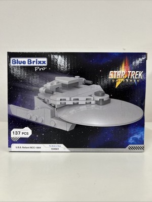 BlueBrixx Pro Star Trek USS Reliant NCC-1864 137 Teile 104561 NEU OVP