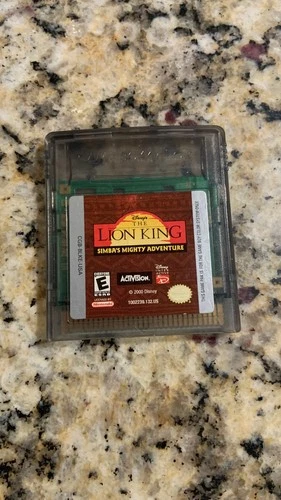 The Lion King Simbas Mighty Adventure (Nintendo GameBoy Color, 2000)
