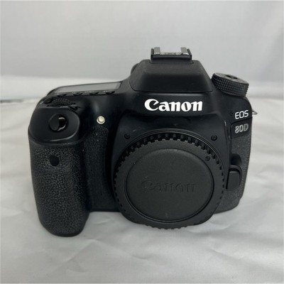 Canon EOS 80D Digital SLR Camera Body Black w/ Body Cap 24.2MP 
