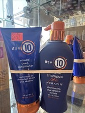 It's a 10 Miracle Shampoo 10oz Deep Conditioner 5oz Plus Keratin Repair Set