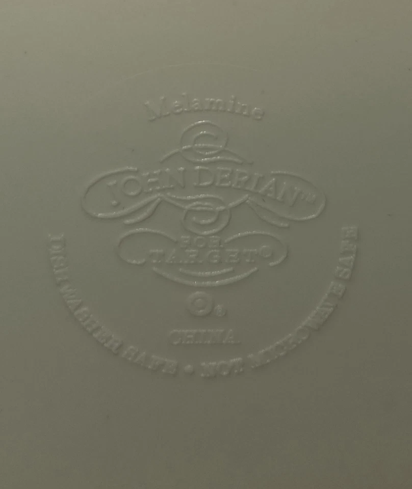 John Derian Melamine Alphabet Tray Target Serving - Image 4 of 4