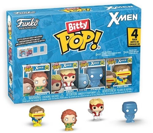 Funko Bitty POP!: X-Men - Jean Grey 4-Pack (Styles May Vary) [New Toy] Vinyl F