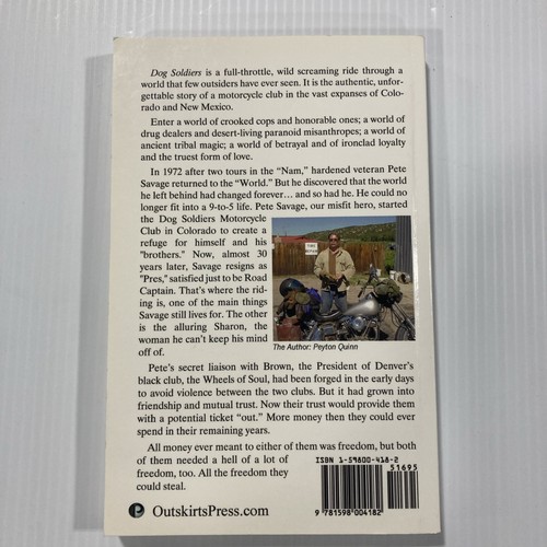 Dog Soldiers M.C. by Peyton Quinn (Trade Paperback, 2006) FREE Shipping - Picture 2 of 2