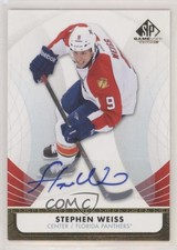2012-13 SP Game Used Edition Auto Stephen Weiss #61 Auto 0c2