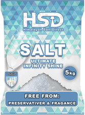 5Kg Dishwasher Salt, Dishwasher Detergent Salt with Pre-Soaking Action, Water So 2.62 per kilo