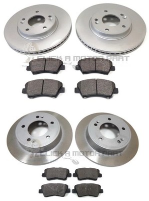 Front And Rear Brake Discs & Pads For Kia Pro Ceed Mk2 12-17 (Check Disc Sizes)