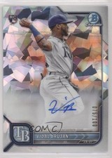 2022 Bowman Chrome Rookie Atomic Refractor 75/100 Vidal Brujan #CRA-VB Auto 3q5