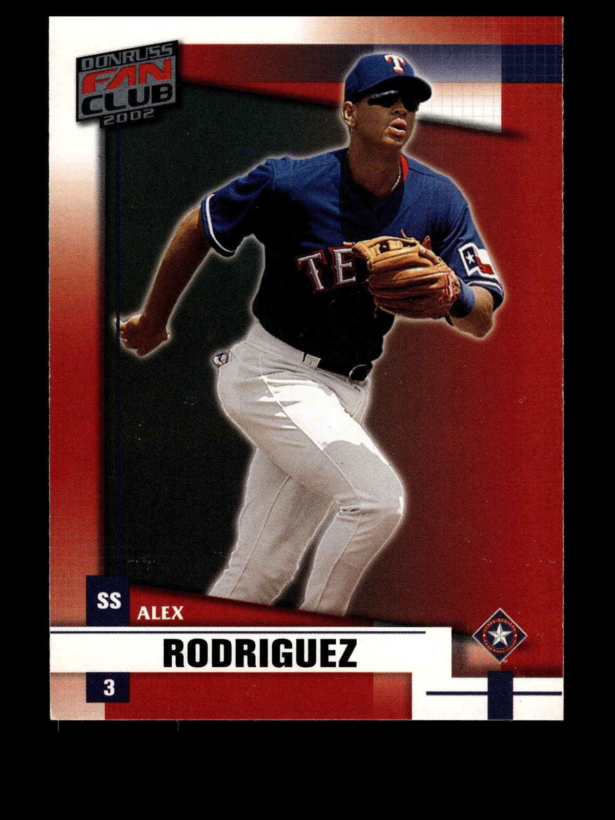 2002 Donruss #1 Alex Rodriguez NM