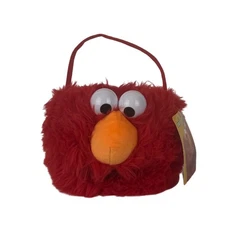 Elmo Small Plush Basket - NWT