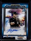 2025 Bowman Draft Kevin McGonigle Chrome Prized Prospects Auto #/99 Tigers