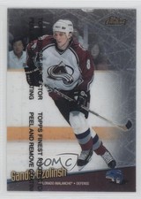 1998-99 Topps Finest Sandis Ozolinsh #116 0a1